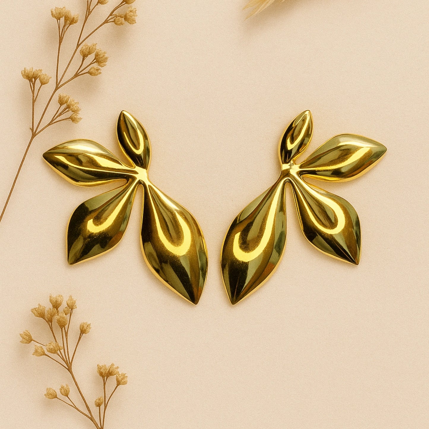 Leaf Earrings For Women & Girls